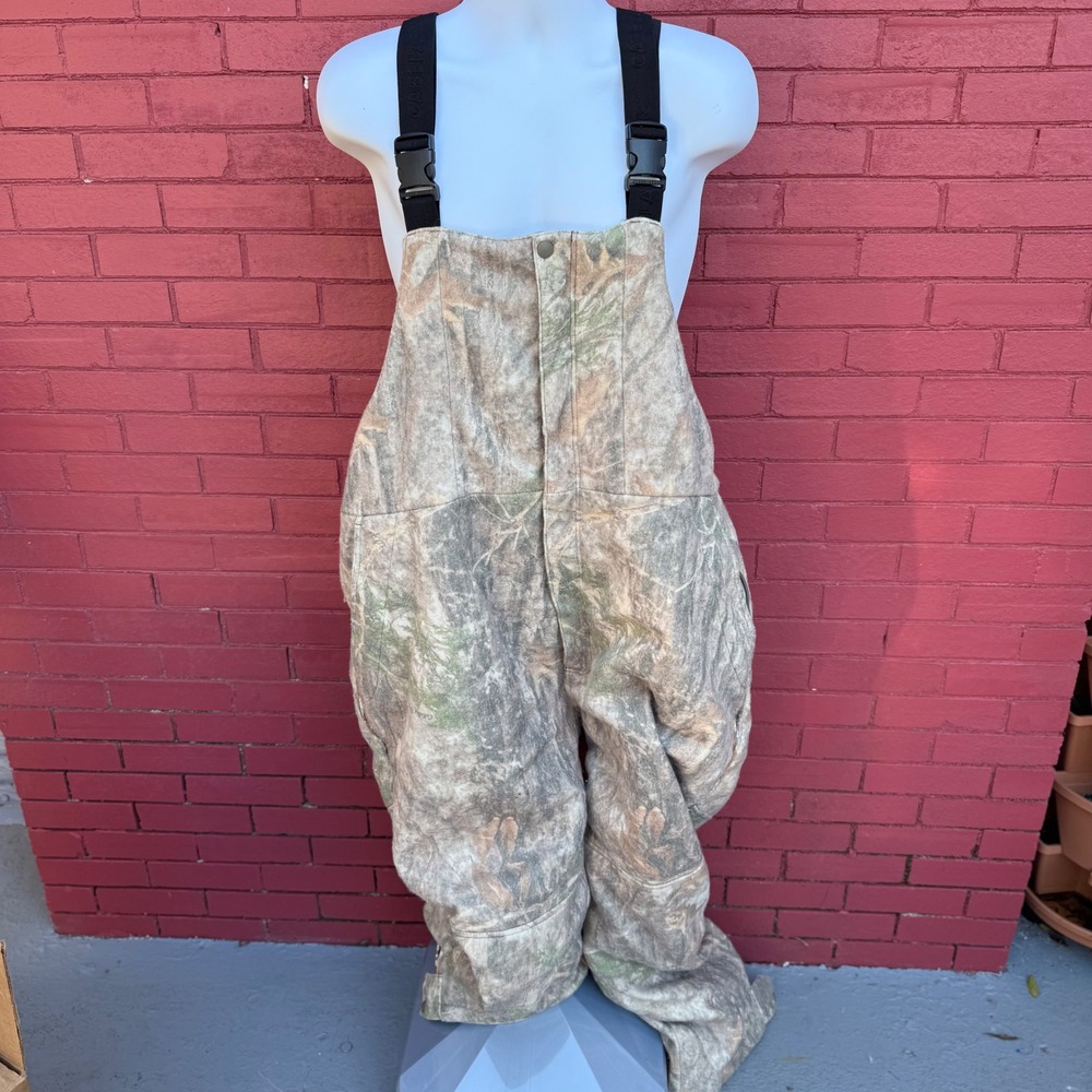 Cabelas Stand Hunter Wooltimate Parka And Bibs Outfitter Camo Mens Size 3XL Tall